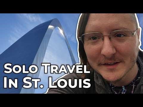 First Time in St. Louis | Gateway Arch, Local Food, Nightlife & Solo Travel Vlog