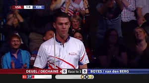 #TBT to this incredible jump shot from the Prince of Pool! We'll never get bored of watching this one. 🔥 | Matchroom Pool