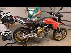 Aprilia Dorsoduro APS - MAP Sensor Failure - Repair Time Lapse