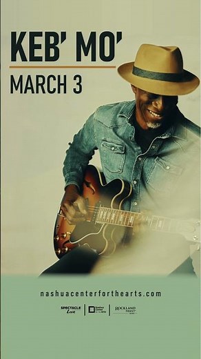 Keb' Mo' - Nashua Center for the Arts - March 3, 2026