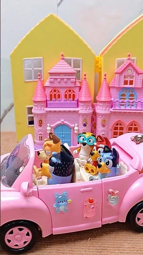 Satisfying with Unboxing & Review Family Bluey Picnic Toy ASMR #toys #bluey #shorts