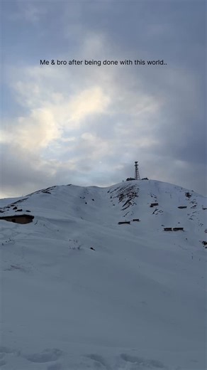Piyush Soni on Instagram: "For sure 💗🫂… . . . . #mountains #snow #quotes #explorepage✨ #fypppppppppppppppppppppppppppppppppppppppppppppppppppppppppppppppppppppp [“Me & bro after being done with this world”]"