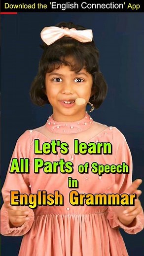 All Parts of Speech | Kids English Learning | Kanchan Adi Keshari Connection #shorts