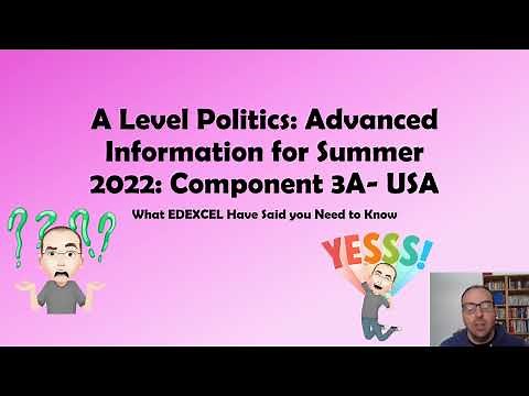 A Level Politics: Advanced Information 3A