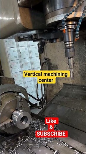 Vertical Machining center || Turret of Vertical machining center || Drilling and tapping on VMC