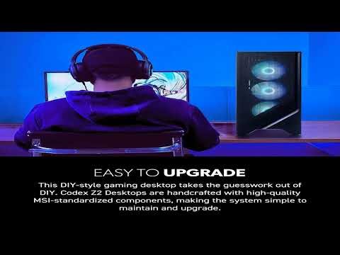 Review: MSI Codex Z2 Gaming Desktop | A8NVP-436US | AMD R7-8700F, GeForce RTX 5070