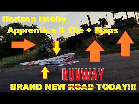 E-flite - Apprentice S 15e with Flaps - Brand New Road TODAY!!!