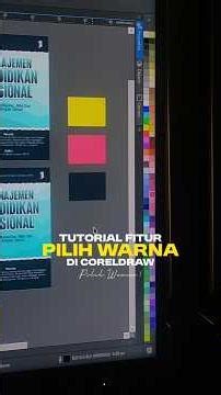 Tutorial Corel Draw | Fitur Pilih Warna #desaingrafis #coreldraw #tutorial