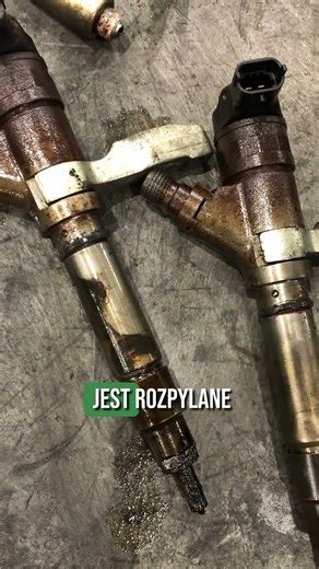 A leaking diesel injector is the start of bigger problems. #engine #automobile #mechanic #diesel