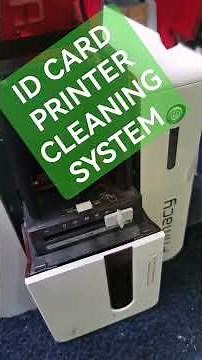ID CARD PRINTER CLEANING SYSTEM /how to Clean Evolis primacy id card printer #idcard #01617589582