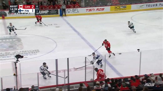 LHJMQ • QMJHL on Instagram: "Lorsque @caleb.desnoyers sort sa vision, de belles choses se produisent! 🤩 @monctonwildcats Beau lob, ce qui mène à une belle chance pour le Canada! When Caleb Desnoyers displays his vision, good things happen! 🤩 His lob leads to a great chance for Canada! #mondialjunior | #worldjuniors"
