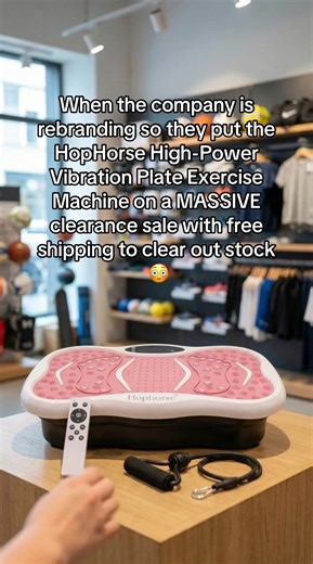 HopHorse High-Power Vibration Plate Exercise Machine Oscillating plate 300 lbs Weight Capacity Bluetooth Remote Control 3-in-1 Indoor Home Gym Fitness Equipment with 2 Resistance Bands #weightlossmotivation #weightlossjouney #homeworkout #homeworkoutsforwomen #strengthandconditioning