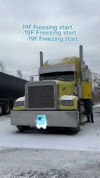 freightliner fld coldstart