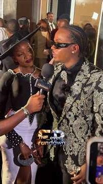 Enioluwa and his beautiful girlfriend shared moments on the Black carpet #enioluwa#nollywood#viral#