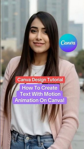 Canva Tutorial - How To Create Text With Motion Animation Using Canva! 😎