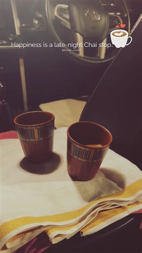 𝘚𝘸𝘦𝘦𝘵𝘪𝘦🖤 on Instagram: "Midnight Roads & Chai codes.... . . #chai #latenightrides #fyp #nightouts"