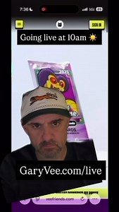 I’m doing tea ☕ with GaryVee today at -> GaryVee.com/live at 10am EST come and join me and ask your questions and get some free stuff and meet some new friends and get some good vibes 😎 Also hint: Sign up for an account on veefriends.com you will see why ;) Extra credit for those who hit the share 🔁 button on this post! | Gary Vaynerchuk