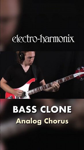 EHX Bass Clone Chorus Pedal Demo