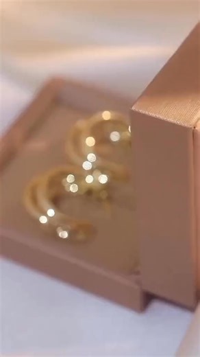 Fashion land 💃👗 on Instagram: "18k goldplated hoops 350rs"