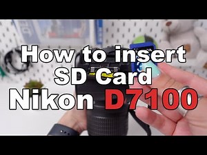 How to Insert SD Card into Nikon D7100: Easy Steps