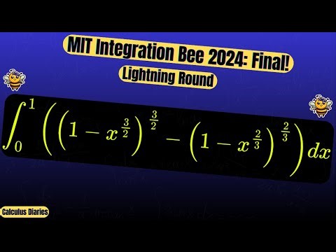 MIT Integration Bee 2024 Final | Solving a Tricky Beta Function Integral