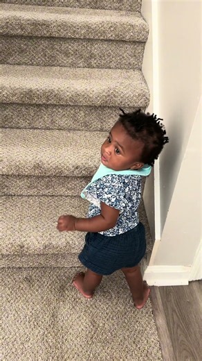 My Baby Said NO to Going Up the Stairs 😂😭 | Funny Baby & Glammy Moment