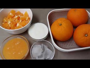 Fresh Orange Smoothie