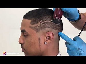 How to do a hair design - *MUST SEE HAIR TRANSFORMATION* by Bestest Barber