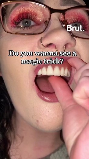 She got dentures when she was just 21 years old ... Turns out, she’s not the only young person wearing dentures. Meet @sparklemouth, who is breaking the stigma around early denture wearers. #denturegang #denturetok #fyp