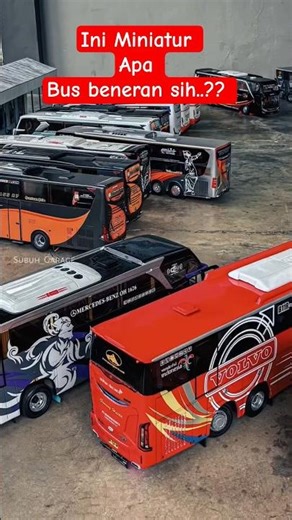 Miniatur apa Bus beneran ini ⁉️🤔 #busmania #busindonesia #miniaturbusindonesia #miniaturbus #shorts