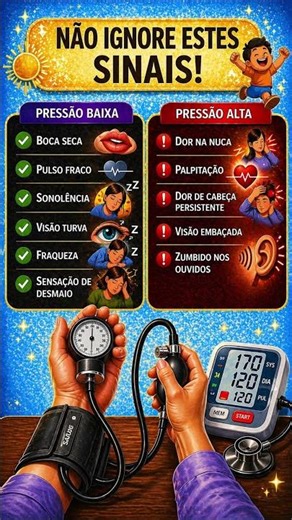 🚨 NÃO ignore esses sinais! Sua pressão pode estar perigosa