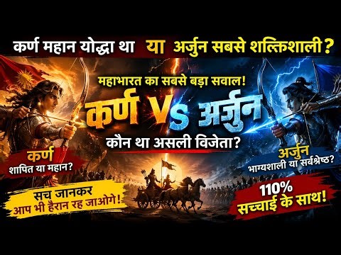 Karn vs Arjun kon best h 😱 100% Proof Kaun Jeeta? Sach Jaan Lo!