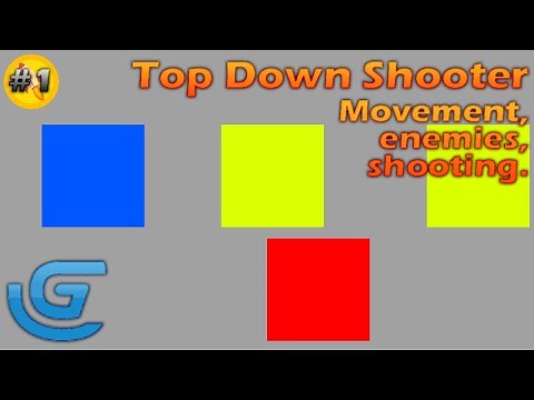 Top Down Shooter Tutorial #1 | Movement, enemies, and shooting