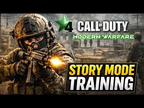 Call of Duty 4: Modern Warfare – Training Mission Gameplay (PC) | Game Universe
