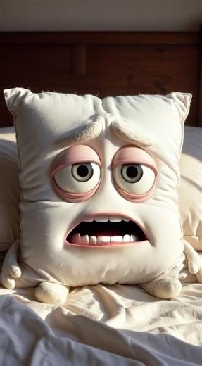 STOP flipping me to the "cold side"! (Pillow POV) 💀 #funny #pov #memes