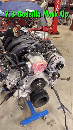 7.3 Ford Godzilla Full Mock Up