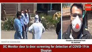 9K views · 235 reactions | DC Monitor door to door screening for detection of COVID-19 in Shopian | Kashmir Crown | Facebook