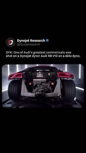 Audi R8 V10 on Dynojet Dyno