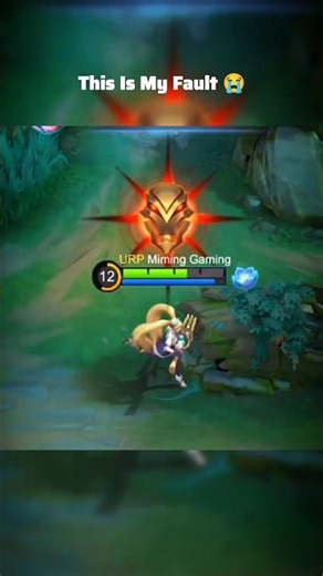 This is my Fault 😭#reels #mobilelegends #mlbb #shorts #chou #paquito #mobalegends5v5