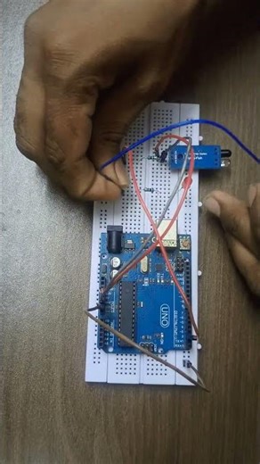 Built an Object Detector with just Arduino UNO ⚡#experiment #arduino