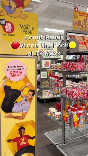 It was the bag charms for me!! ❤️💛 Have you popped in to your local TK Maxx yet? What would you get? #tkmaxx #comicrelief #disneyadults #winniethepooh #disneyshopping