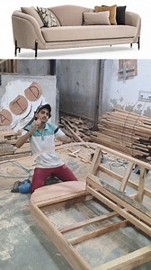 112K views · 1.9K reactions | #gol baju sofa #trendingreelsvideo #new designs sofa look #sofa frame #part 1 part 2 ke liye follow Karen | Mohd Zaid | Facebook