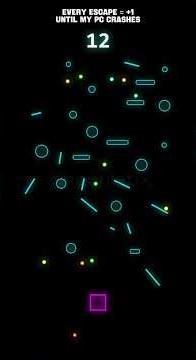 Bouncing Ball until my PC EXPLODES! ⚡️💥 #bouncingball #satisfying #neon #pccrash #shorts