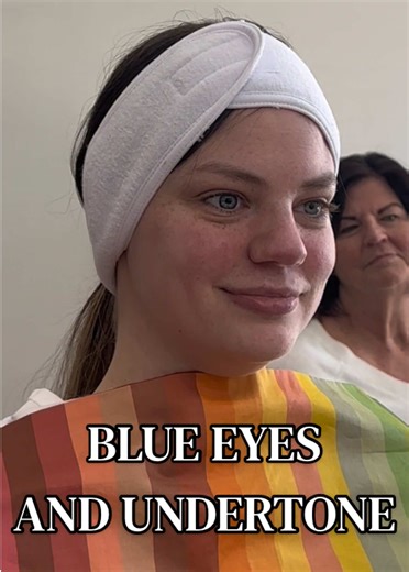 If blue eyes automatically meant cool undertone… half my Autumn and Spring clients wouldn’t exist 😅👀 Blue eyes ≠ cool undertone. Your skin’s undertone determines your palette, not your eye color. I see warm Autumns and Springs with bright blue eyes all the time. Color analysis always wins over assumptions. 🎨✨ #coloranalysis #undertone #personalcoloranalysis #springpalette #autumnpalette