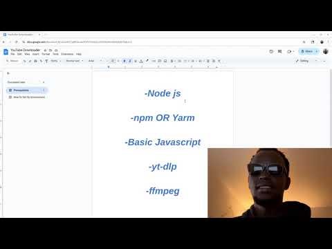 Nodejs Program to Download ANY YouTube Video for Davinci Resolve
