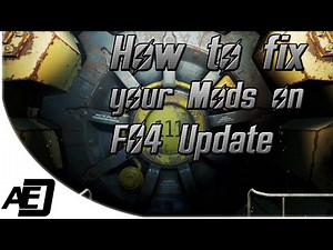 Fallout 4 - How to fix your mods on update 1.2