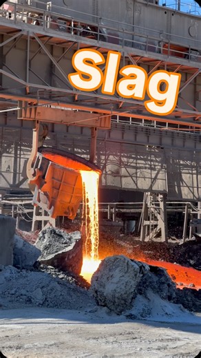 Viktor Mácha on Instagram: "#slag #beautyofsteel #steel #steelmaking #manufacturing"
