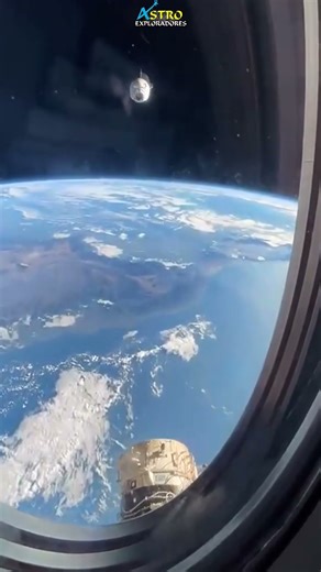 👨‍🚀 Despedida histórica: Axiom 3 deja la Estación Espacial Internacional. #shorts #astronomia