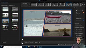 Einfach Schneiden - Videocollagen erstellen - Cyberlink Powerdirector 17