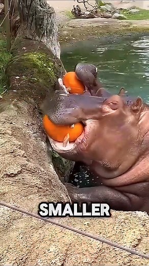 Why Do Hippos Have Such Big Teeth? 鍊 #HippoFacts #WildlifeWonder #NatureIsCrazy #BigBite #AnimalTruth | Binge Watch | Facebook